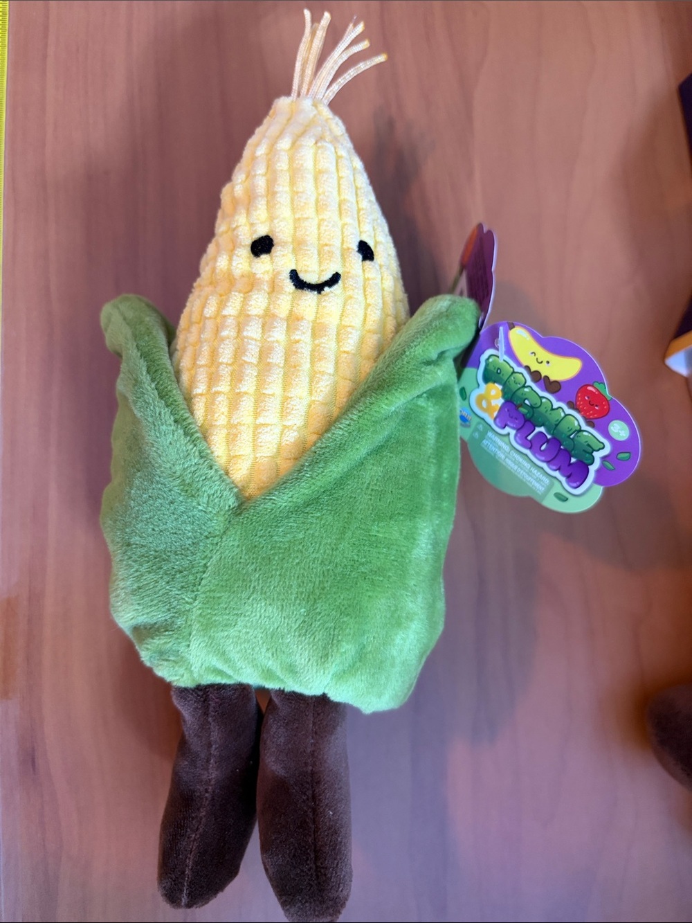 NWT pickle and plum Sweetcorn Corn on The Cob Plush Toy 10'' like jellycat